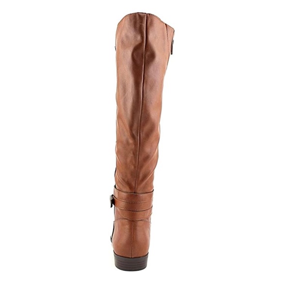 Style & Co Fridaa Knee High Barrel Boots Brown - Picture 7 of 9